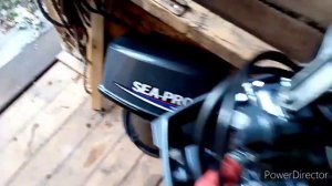 Лодочный мотор Sea Pro 9.8.Тест на воде на разных лодках.