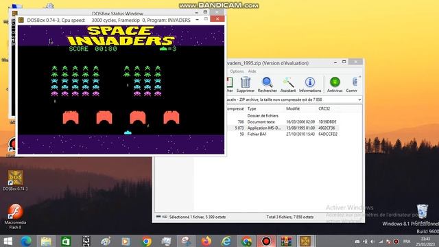Space Invaders Gameplay смотреть онлайн