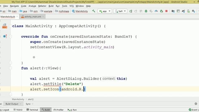 13.Kotlin AlertDalog In Hindi |Alert Dialog Box In Android Studio |Android Kotlin Hindi. смотреть онлайн