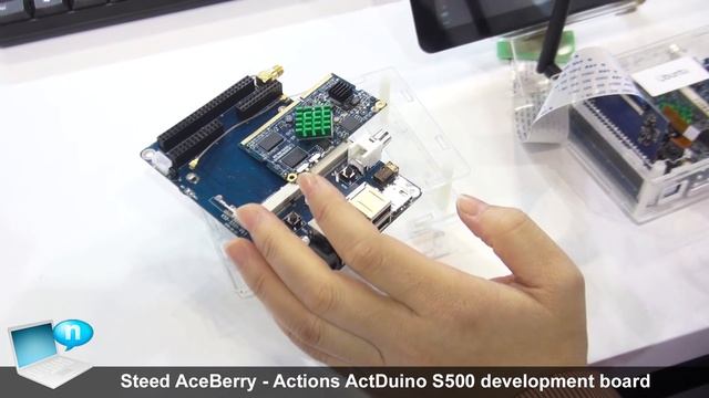 Steed AceBerry S500 - Actions S500 development board with Ubuntu or Android смотреть онлайн
