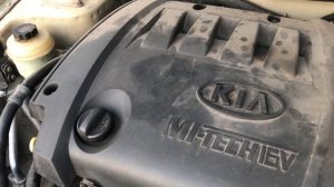Kia spectra  стук в двигате