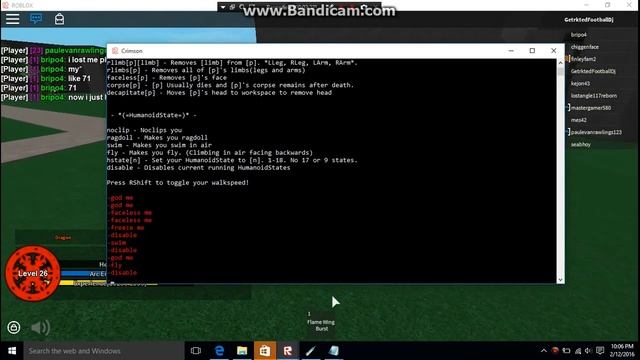 Roblox Exploit Crismon :D смотреть онлайн