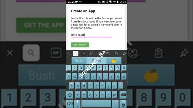 TIPS : TUTORIAL CARA MEMBUAT DATA EXCEL MENJADI APLIKASI ANDROID DI BUAT LANGSUNG DARI HP ANDROID смотреть онлайн