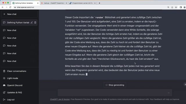 CHATGPT HAT MIR PROGRAMMIEREN BEIGEBRACHT ? смотреть онлайн