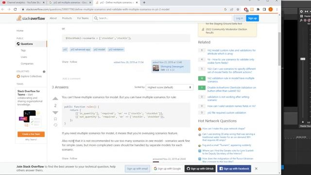 Yii2 - изучение сценариев для моделей, свой способ для управления обязательными полями. Часть 4 смотреть онлайн