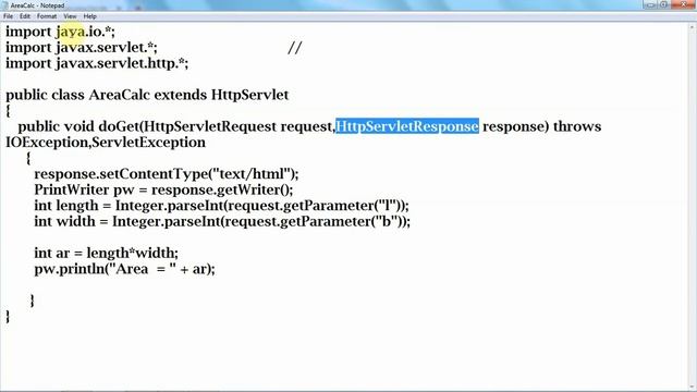 MSBTE Advance Java Final year Diploma Chapter 06 - Servlets | doGet() doPost() | AREA OF RECTANGL смотреть онлайн