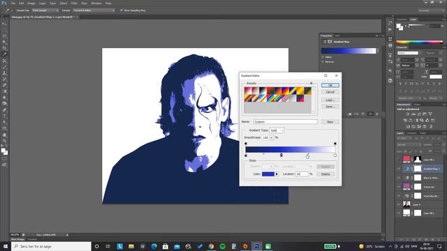 GarnettDK Tutorial - Retro bokse/wrestling plakat (Photoshop Tutorial) смотреть онлайн