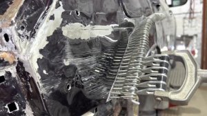 ?НЕВЕРОЯТНЫЙ РЕМОНТ С ПОМОЩЬЮ  СПОТТЕРА И ВЫТЯЖЕК «ТОТАЛЬНОЕ ЗАДНЕЕ КРЫЛО И ДВЕРЬ» РИХТОВКА КУЗОВА.