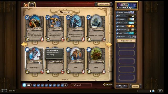 Hearthstone Gameplay 101 - Exploring Cards and Custom Decks! смотреть онлайн