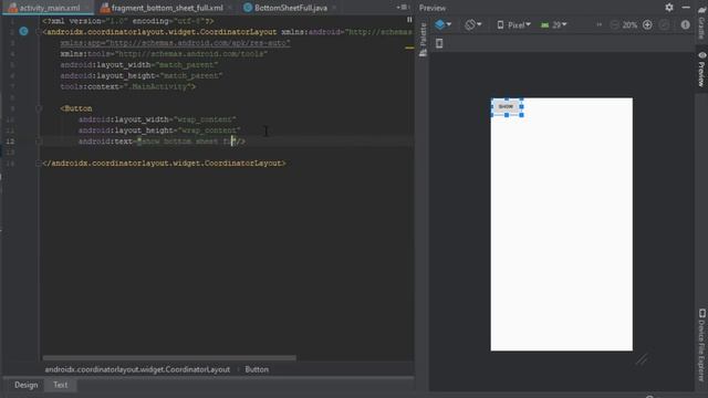 How to make a full swipe up bottom sheet application on Android смотреть онлайн