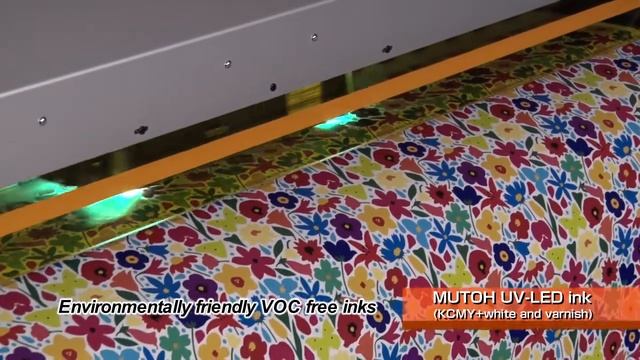 Mutoh VJ-1638UR Roll to Roll UV Printer смотреть онлайн