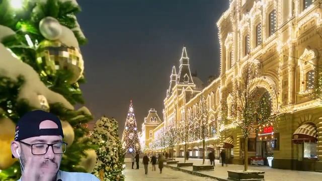 REACTION to москва новогодняя 4к // new year's moscow 4k смотреть онлайн