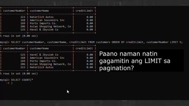 SQL Tutorial 9: LIMIT Clause - CodeLikeLD Tagalog Tutorials смотреть онлайн