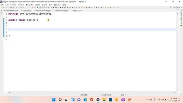 Keyword driven framework development | 04 | Execution core | Connecting Excel & Keywords | Tamil смотреть онлайн