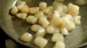 ГОТОВИМ ФИЛЕ МОРСКОГО ГРЕБЕШКА ФИРМЫ EMBORG.