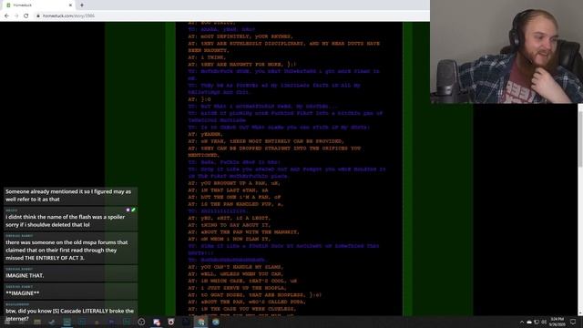Thalion Reacts to [S] Cascade | Homestuck - Act 5 (ENDING) | Twitch VOD [Let's Read Homestuck] смотреть онлайн