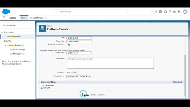 Platform Event Basics : Define and Publish Platform Events : Define a platform event : Developer смотреть онлайн