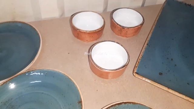 Английская посуда Craft Terracote и Craft Blue Steelite смотреть онлайн
