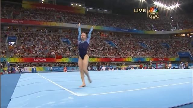 Anna Pavlova - Floor Exercise - 2008 Olympics All Around смотреть онлайн
