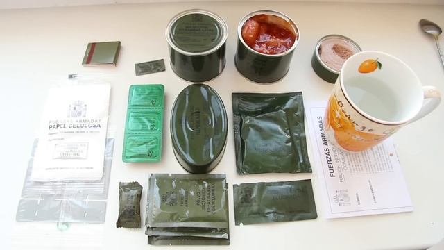 ИРП Армии Испании (обед B1) / Spain Army MRE (lunch B1)