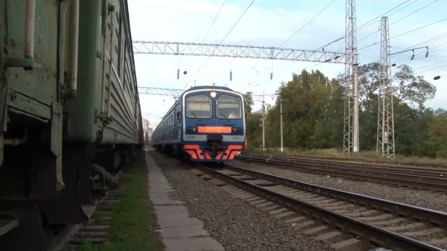 Электропоезд ЭД9М-0091 смотреть онлайн