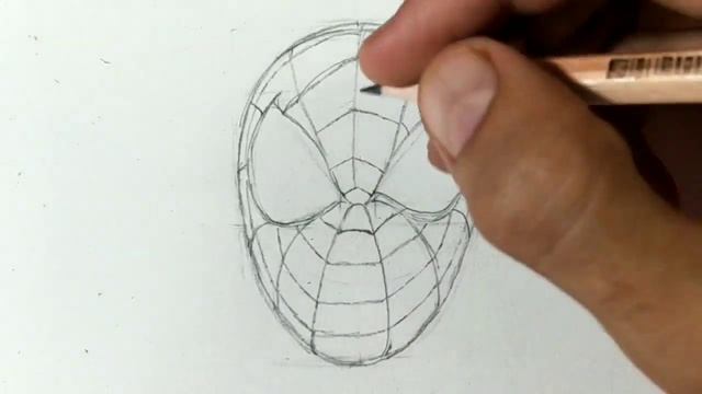 How to draw SpiderMan Miles Morales || Realistic outline Tutorial || beginners смотреть онлайн