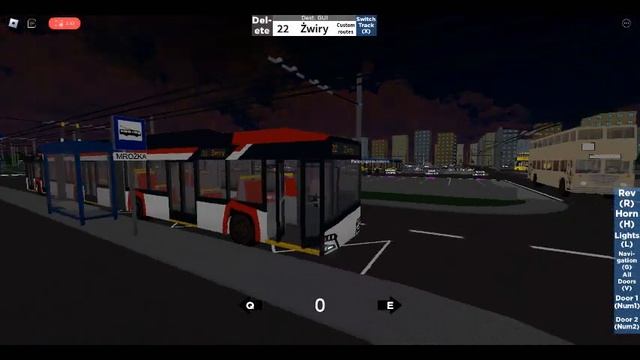 Roblox Nid 's buses and trams Bus Solaris Trollino 24 IV Plac Wolnica-Zwiry смотреть онлайн