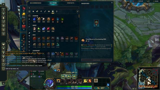 Biscuit Rune BUG League of legends смотреть онлайн
