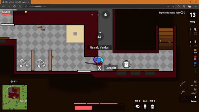 surviv io 2d battle royale game смотреть онлайн