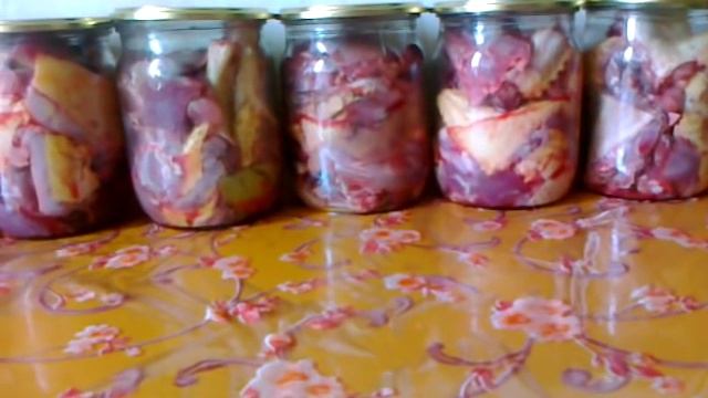 Самодельная тушенка в духовке из утки. смотреть онлайн