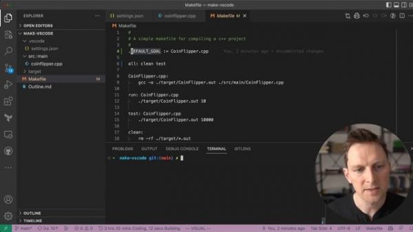 Makefile Support in Visual Studio Code - Makefile VSCode  Tutorial