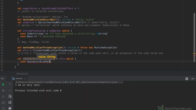 Scala Tutorial - Scala at Light Speed, Part 6: Advanced смотреть онлайн