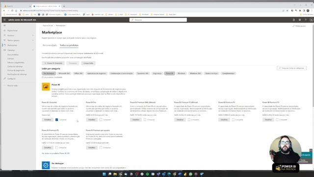 Tipos de Licenças do Power Bi - Power Bi Free X Power Bi Pro X Power Bi Premium Por Usuário смотреть онлайн