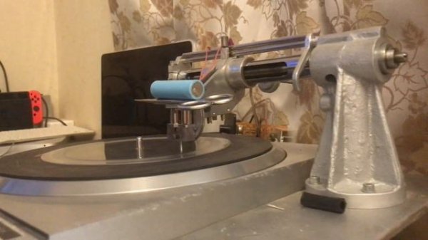 Запись музыки на пластинку, винил, грампластинку. Home made record. Vinyl lathe cut.