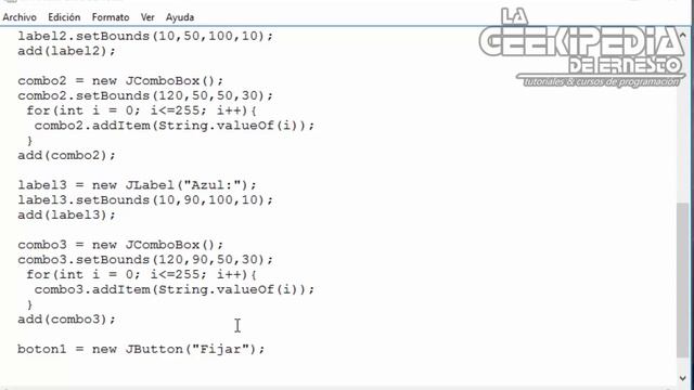Curso Java desde cero #35 | Interfaces gráficas - Botón RGB смотреть онлайн