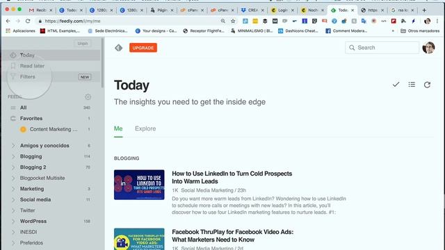 Cómo usar RSS y Feedly para distribuir los contenidos de tu blog. смотреть онлайн