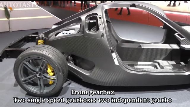 FULL FEATURES AND SPECIFICATIONS OF RIMAC C TWO