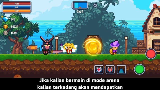 Pixel Survival World Indonesia.Arena Cavern Of Evil 1 Gamplay смотреть онлайн
