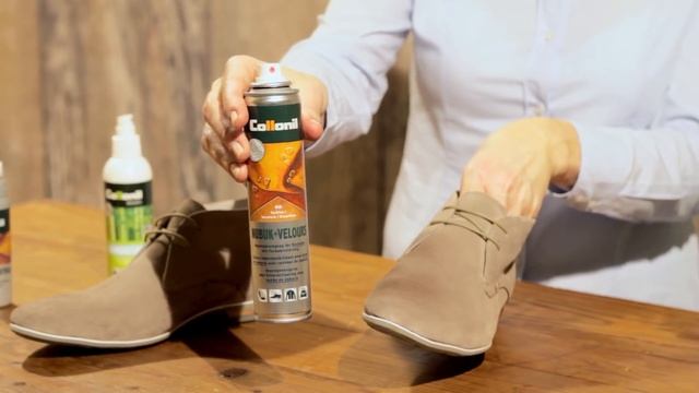 Collonil UK - How to Clean light Nubuk & Suede leather shoes смотреть онлайн