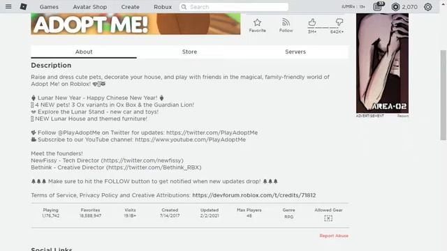 Adopt Me 1 Million Playing | ROBLOX смотреть онлайн
