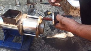 Пресс для угольной пыли . Новинка в моем цехе !