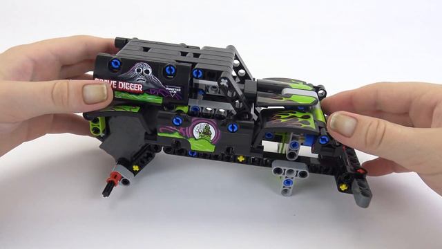 Lego Technic 42118 Monster Jam Grave Digger 2in1 Speed Build Review смотреть онлайн
