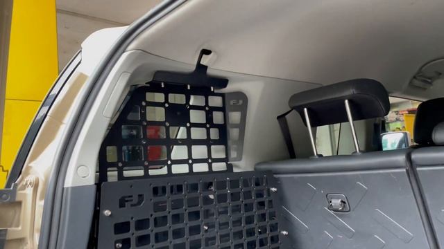 For Toyota FJ Cruiser 2011-2022 Modular Rear Trunk Shelf Luggage Storage Carrier смотреть онлайн