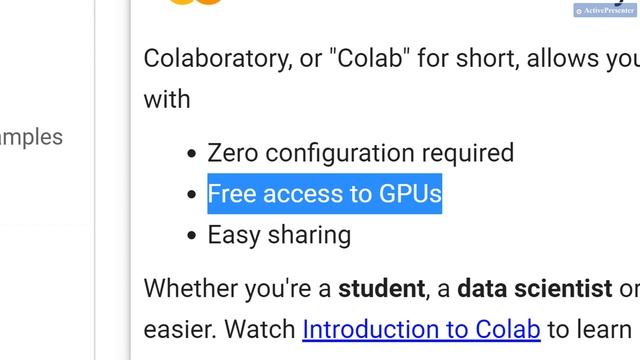 1.2) Why run Python code in Google Colab? смотреть онлайн