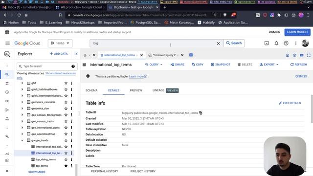 SQL de CTE kullanımı ile Bigquery ile Örnek Arama Trendi Analizi смотреть онлайн