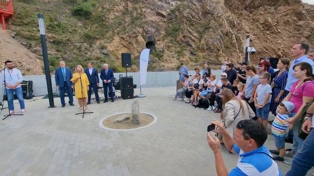 Открытие видовой на Бурачка, торжественная часть, с речами и чиновниками города Владивостока #БВ смотреть онлайн