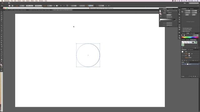 Angle (or Conical) Gradient in Illustrator смотреть онлайн