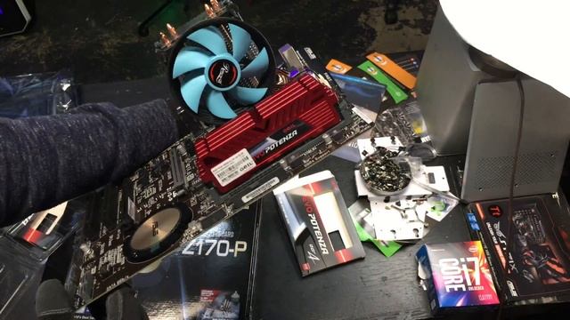 DIYPC Silence-BK PC Build Asus Z170-P PNY GTX 1060 6GB ASUS PCE-AC55BT смотреть онлайн