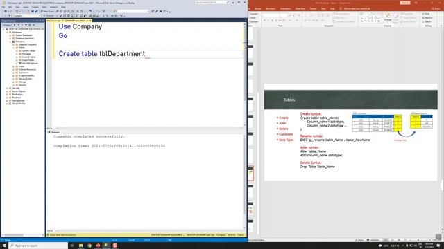 SQL Basics - Create||Alter||Rename||Delete - Table смотреть онлайн