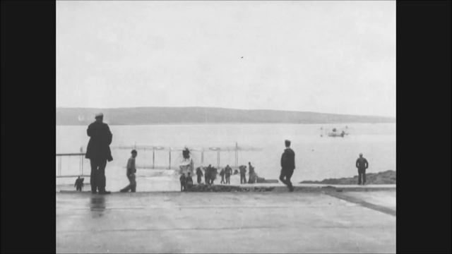 Кинохроника L'aber-Vrach, Брест, Франция, в 1918. Brest, France, In 1918.